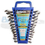 Juego de llaves combinadas 12 pzs. 7 a 19 mm.