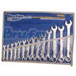 Juego de llaves combinadas 14 pzs. 7 a 24 mm.