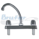 Campana para ducha plástico cromado