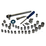 Juego de dados mango de 3/8