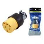 Toma 15 amp con tierra goma nylon (U353S) Toma 15 amp con tierra goma nylon (U353S)