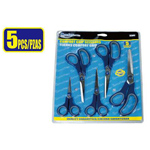 Tijeras comfort grip de 5 piezas Tijeras comfort grip de 5 piezas