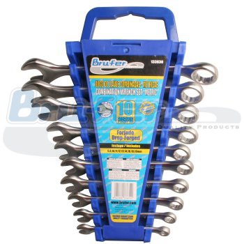 Juego de llaves combinadas 10 pzs. 6 a 19 mm.