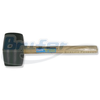 Mazo de goma mango de fibra de 12 onzas