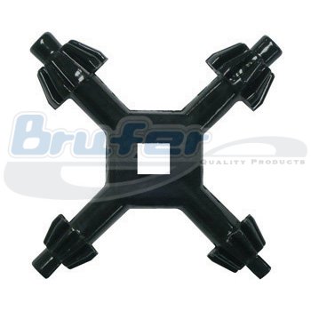 Juego de llave para taladro 4 puntas