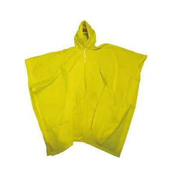 Impermeable estilo poncho PVC